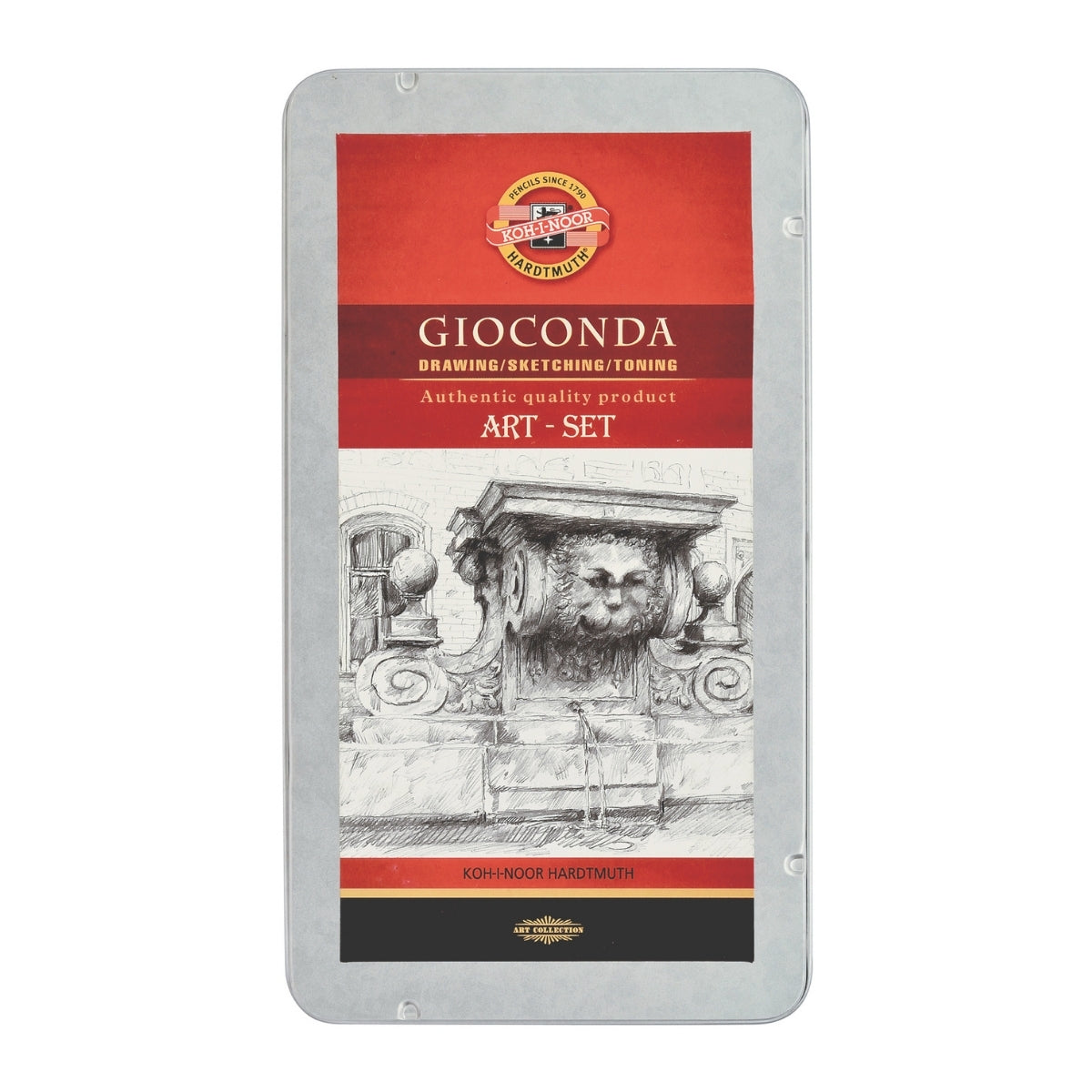 Estojo Metal Gioconda Art Set - Koh-i-noor - 8894