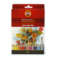 Estojo Lápis de Cor Aquarelável Mondeluz 36 Cores - Koh-i-noor - 3719
