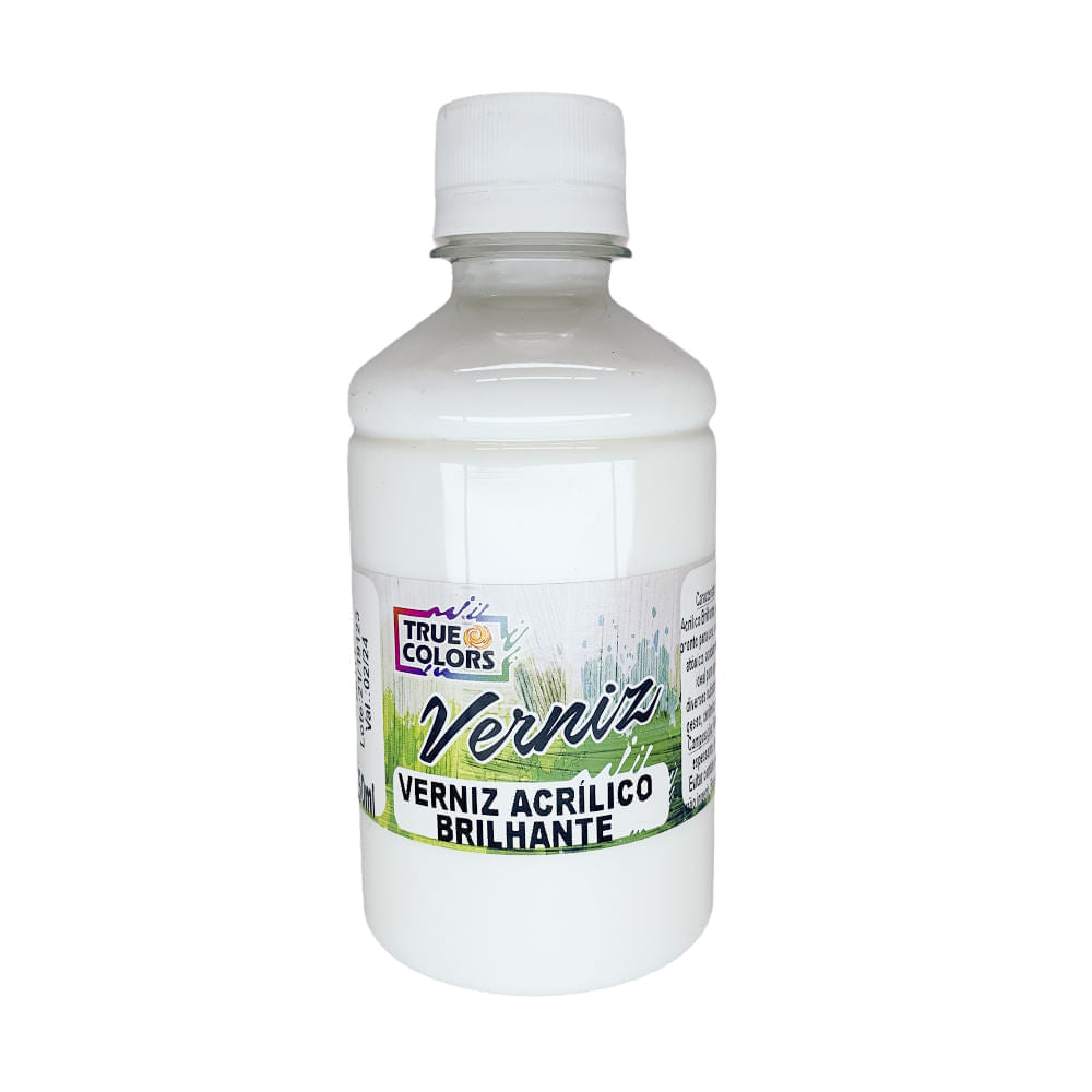Verniz Acrílico Brilhante 250ml True Colors