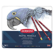 Estojo Lápis de Cor Pastel com 24 Cores - Derwent