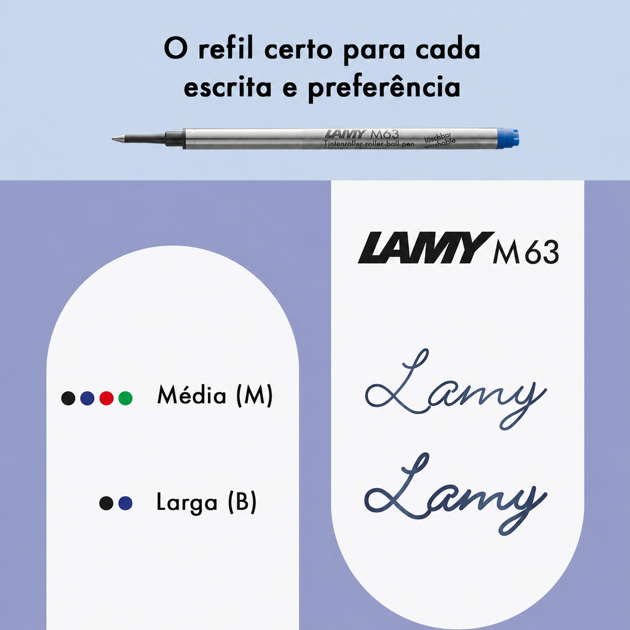 Caneta Rollerball Lamy Safari Ponta M