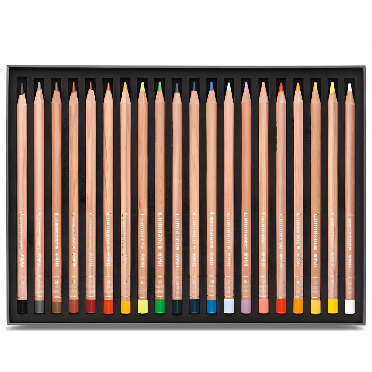 Estojo Lápis de Cor Caran D'ache Luminance com 20 Cores