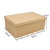 Caixa Tampa Sapato Madeira Mdf Cru 30x20x12cm