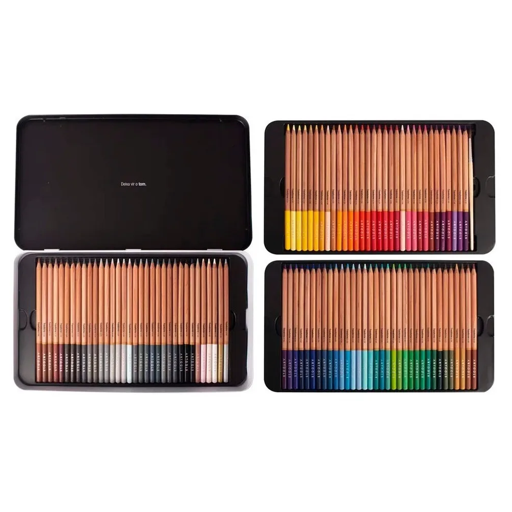 Lápis Cor Aquarelável 688862 100 Cores