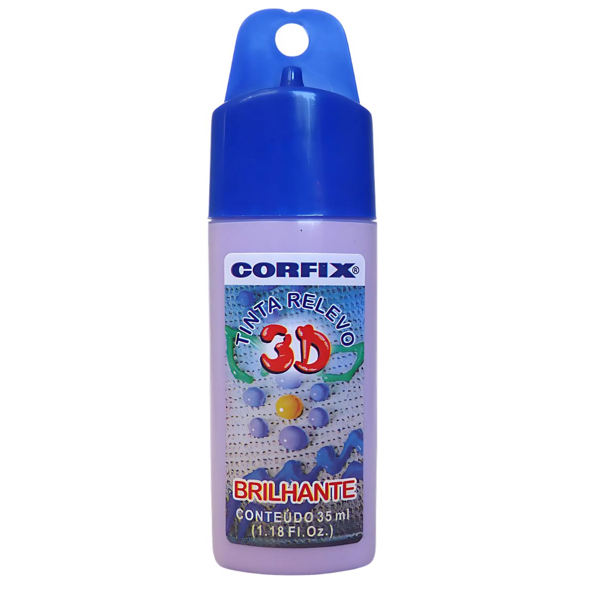 Tinta Relevo 3D Corfix Brilhante 35ml - 14400