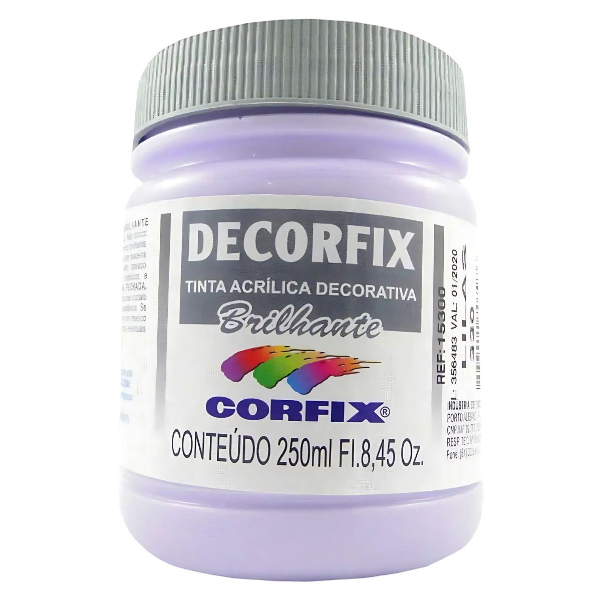 Tinta Acrílica Decorfix Corfix Brilhante 250ml - 15300