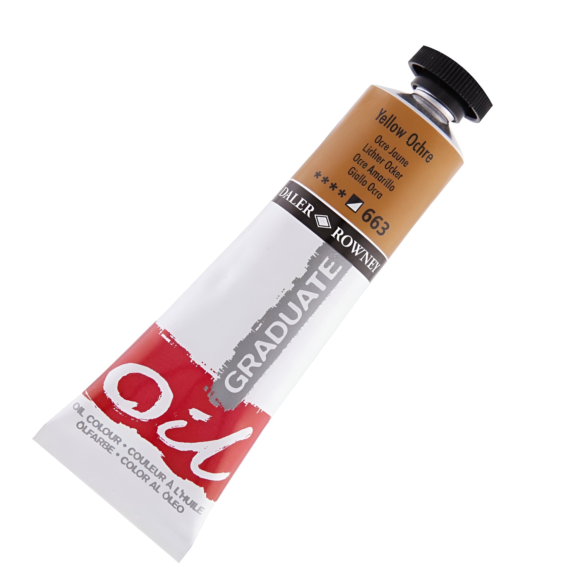 Tinta Oleo Graduate 38ml 663 - Yellow Ochre