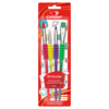 Kit Pincel Ergonômico Escolar Condor 406 4 Unidades