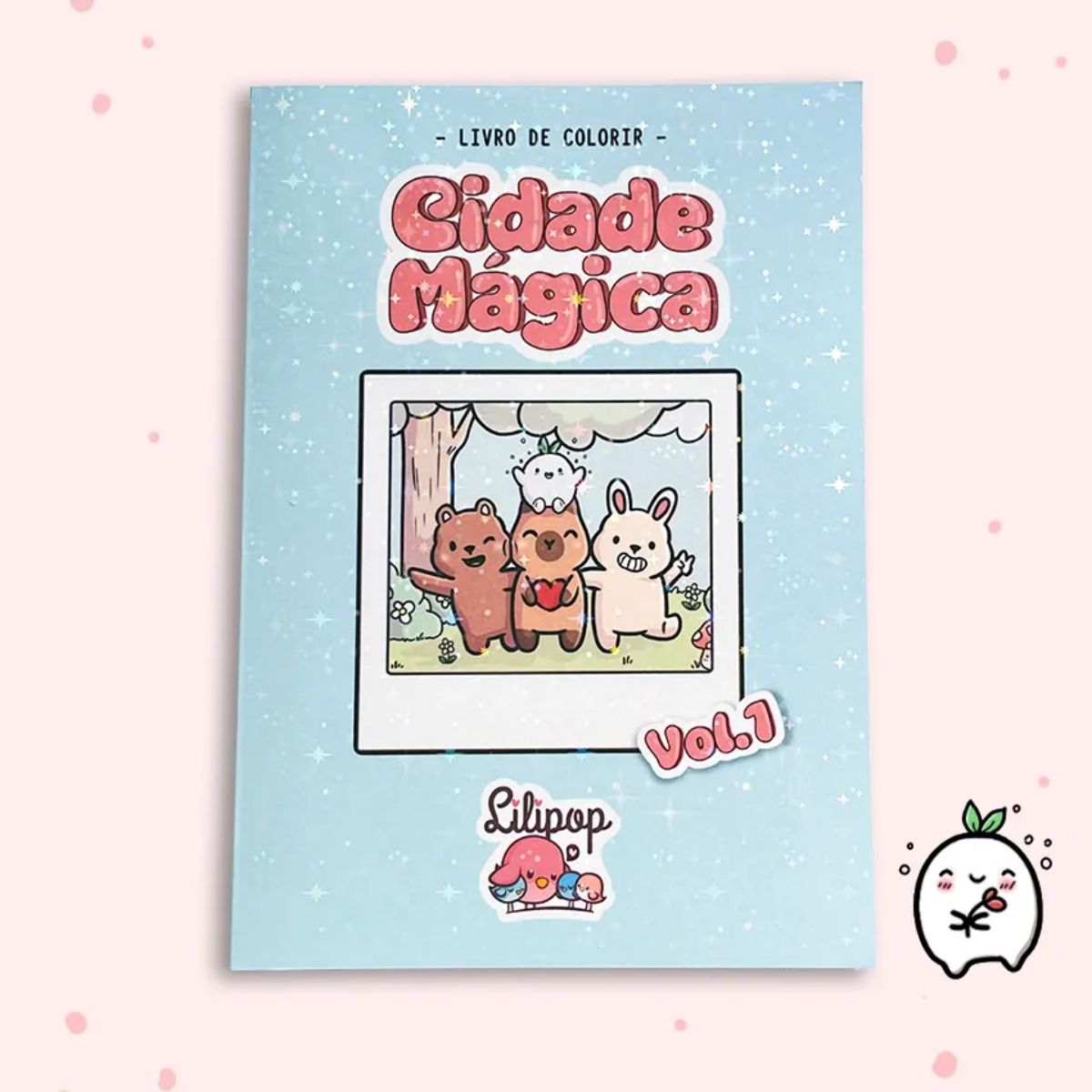 Livro para Colorir Cidade Mágica Vol. 1 Lilipop 20 Folhas