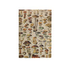 Caderno Journal Folk Books 20x13,5 Pautado Cogumelos