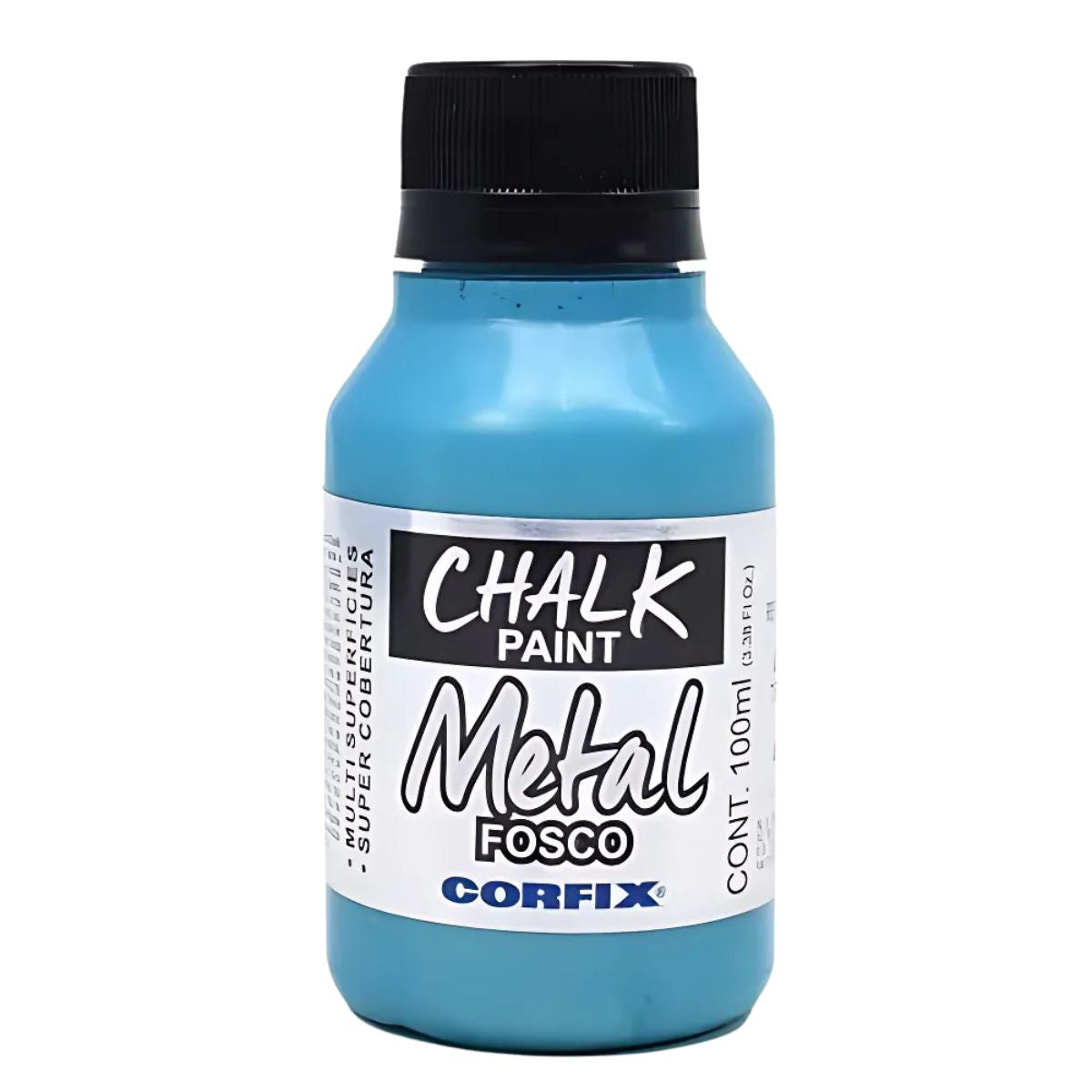 Tinta Chalk Paint Metálica Fosca Corfix 100ml - 23111