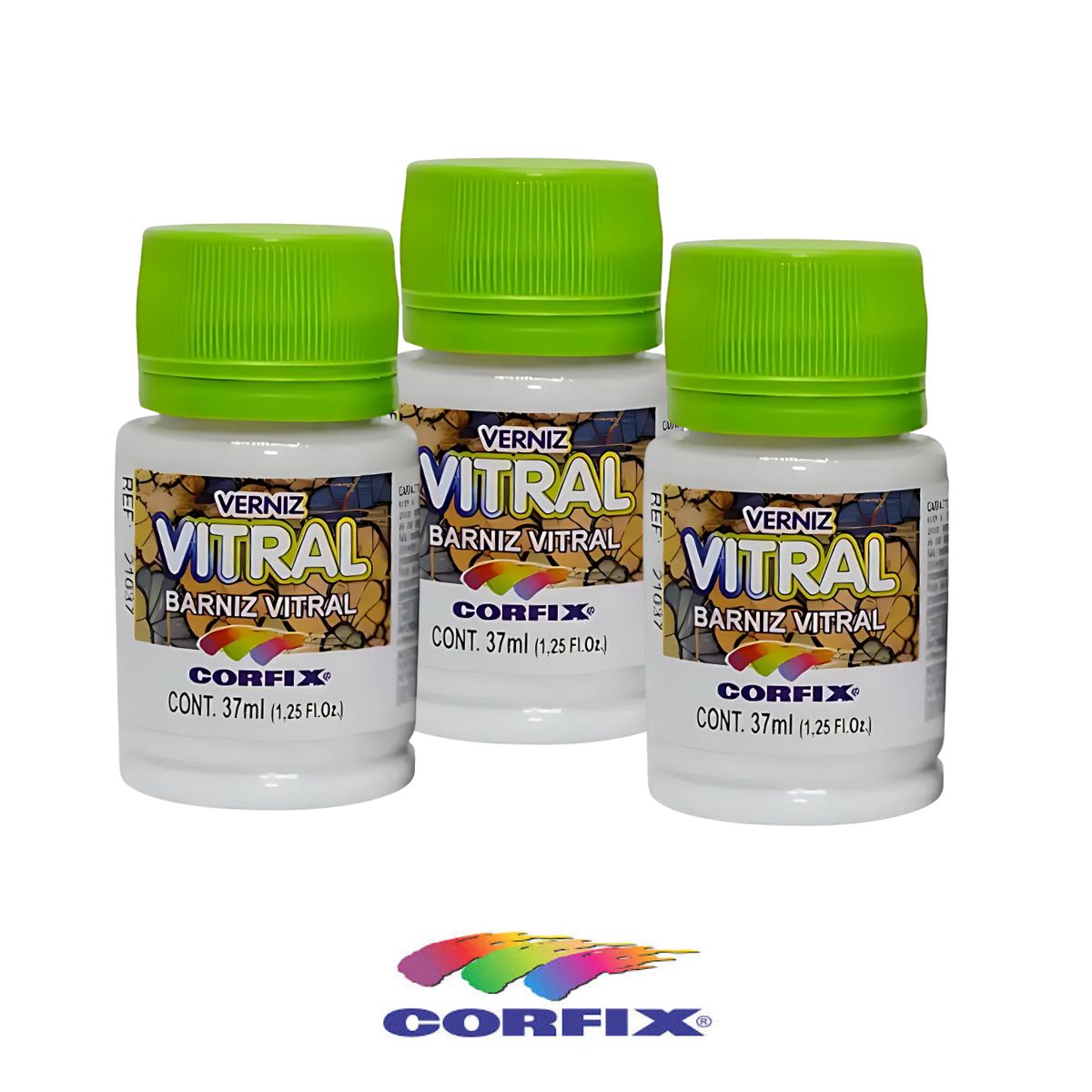 Verniz Vitral Corfix 37ml Branco