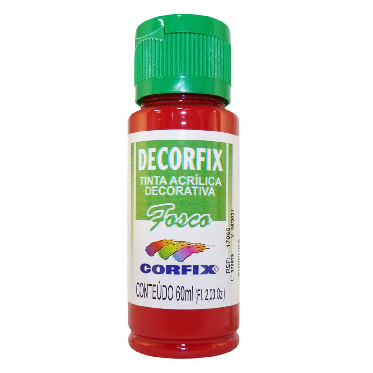 Tinta Acrílica Decorfix Corfix Fosca 60ml - 17060