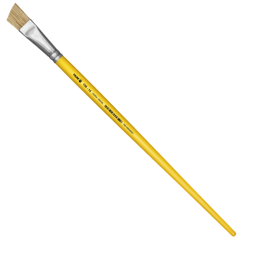 Pincel Chanfrado Tigre 150 Cerda Natura