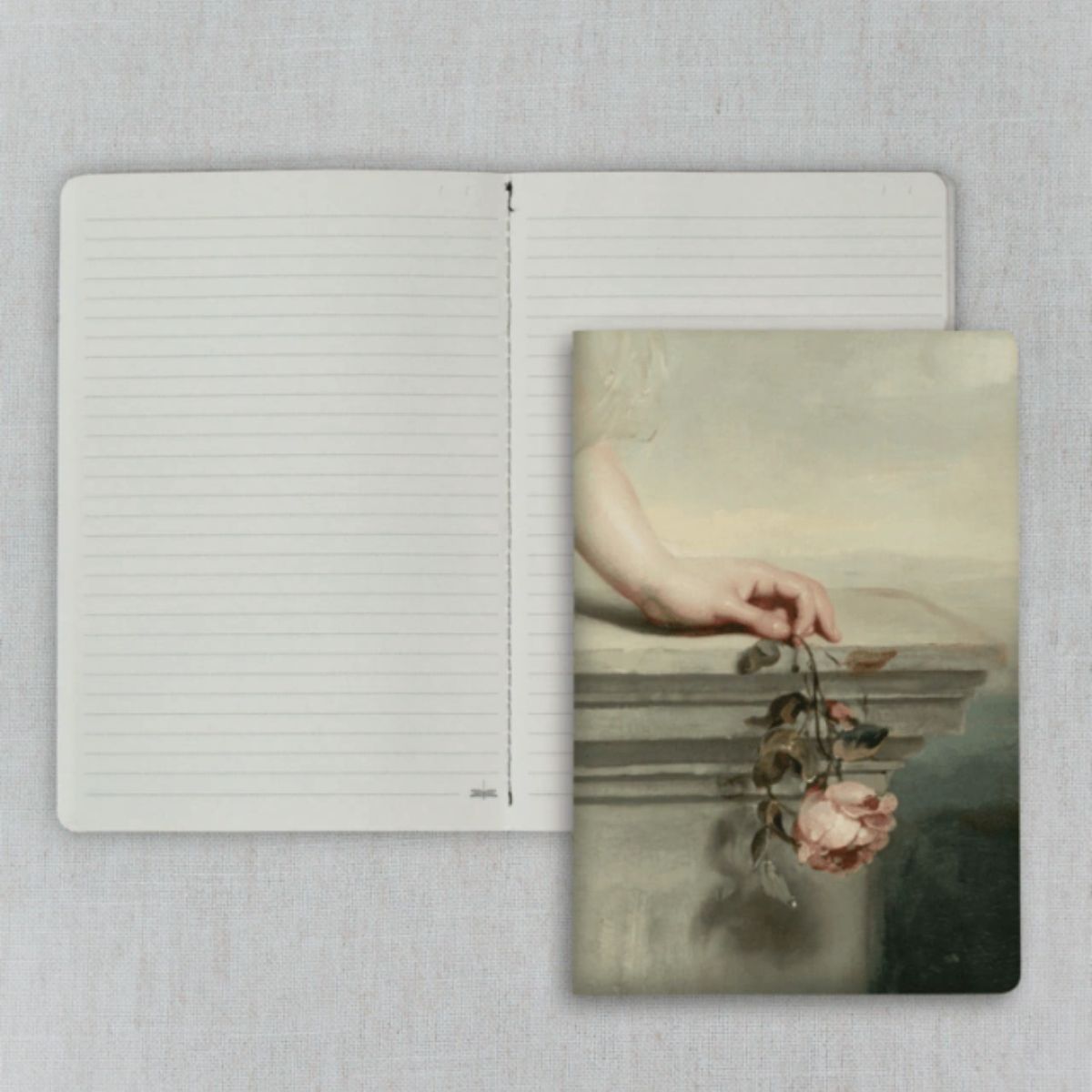 Caderno Journal Folk Books 20x13,5 Pautado Retrato de Catherine Gray 