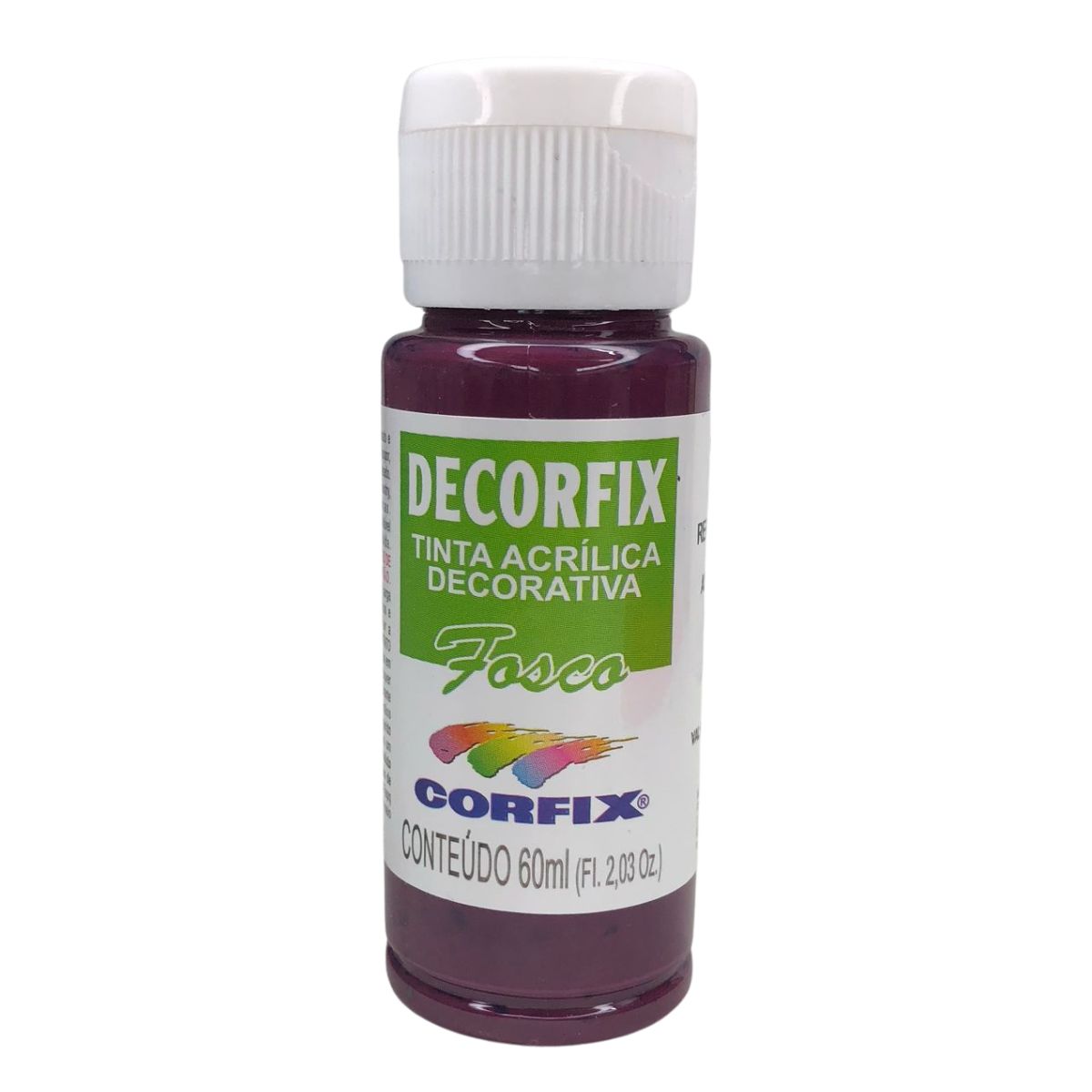 Tinta Acrílica Decorfix Corfix Fosca 60ml - 17060