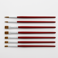 Kit Pinceis Tigre 6235-00 6 Unidades Chatos