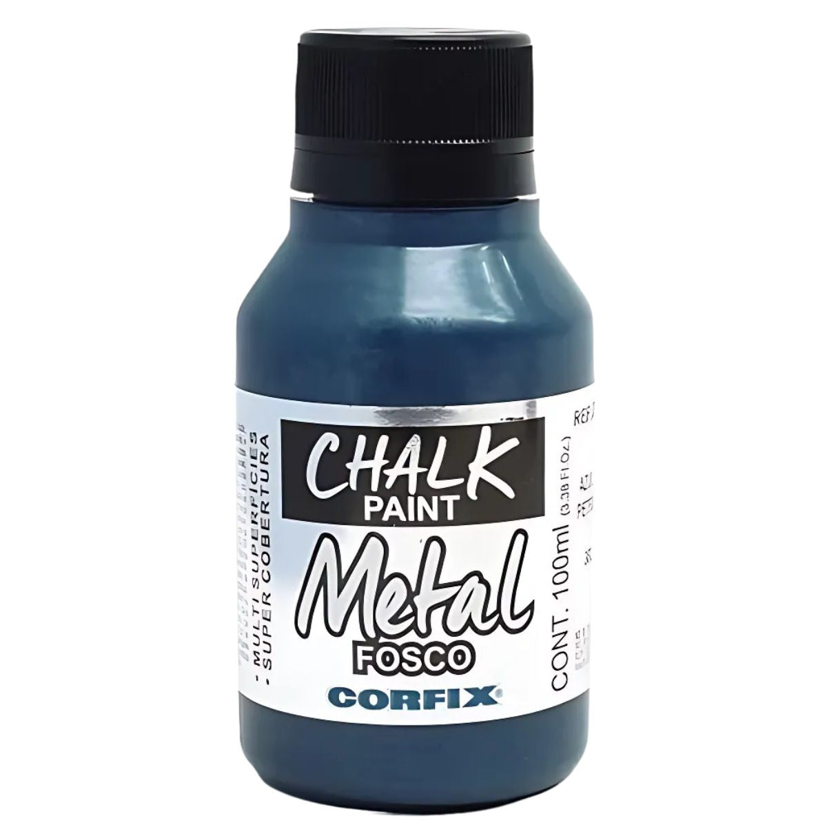 Tinta Chalk Paint Metálica Fosca Corfix 100ml - 23111