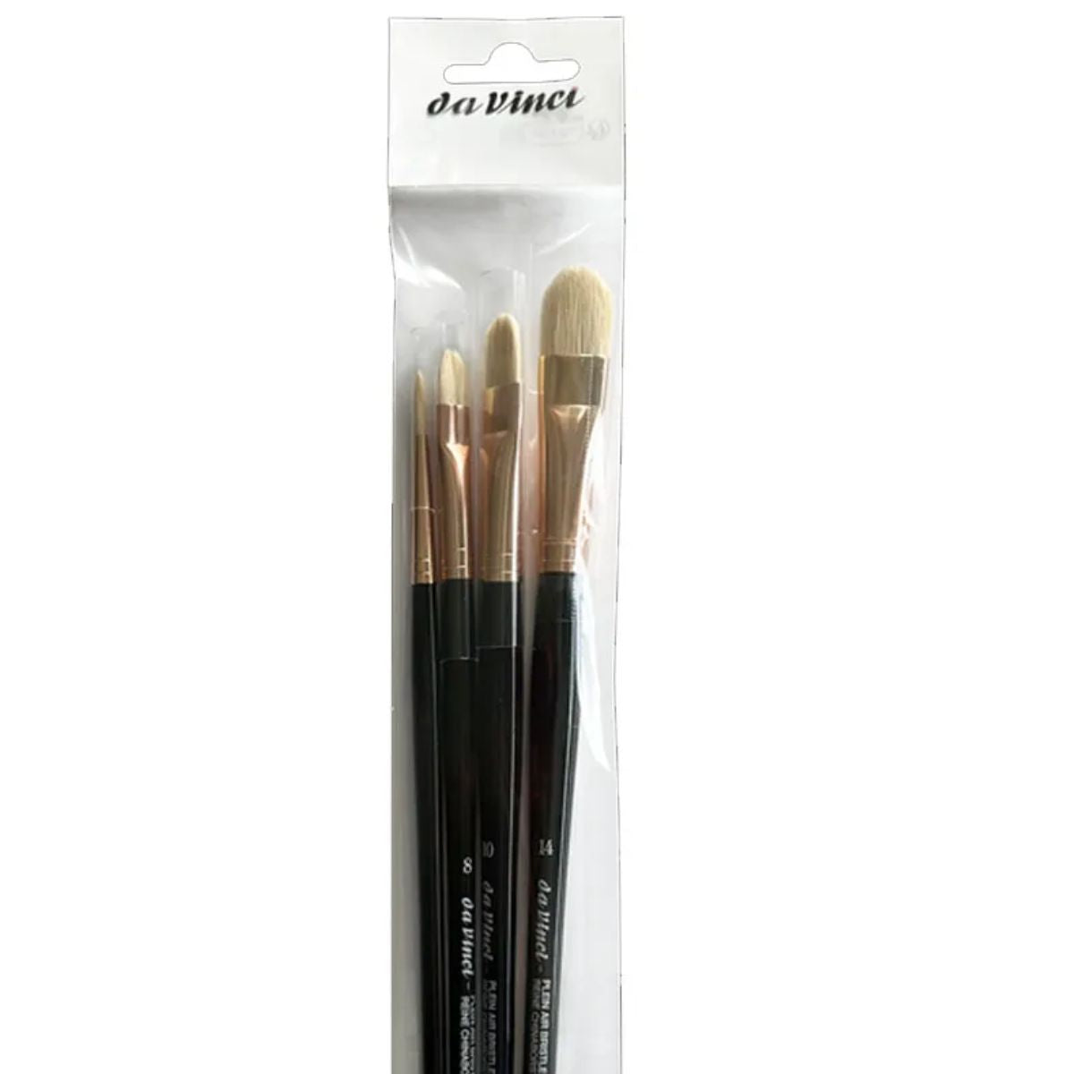 Kit Pinceís da Vinci 11691 Cerdas Basicas Ii com 4 Unidades