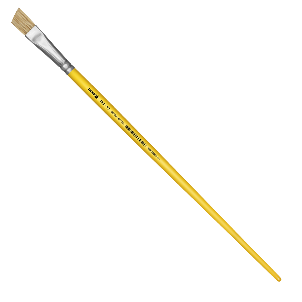 Pincel Chanfrado Tigre 150 Cerda Natura