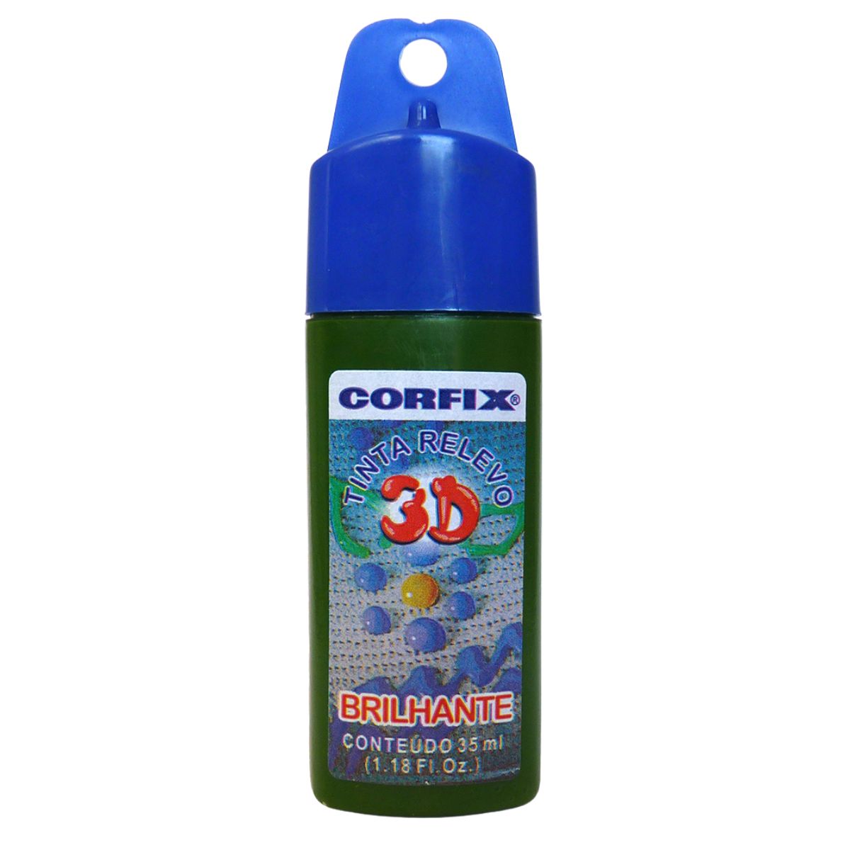 Tinta Relevo 3D Corfix Brilhante 35ml - 14400