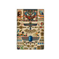 Caderno Journal Folk Books sem Pauta 20x13,5 Ornamentos de Cor Egipcia