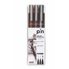 Estojo Caneta Tecnica Pin Fine Line com 3 Unidades