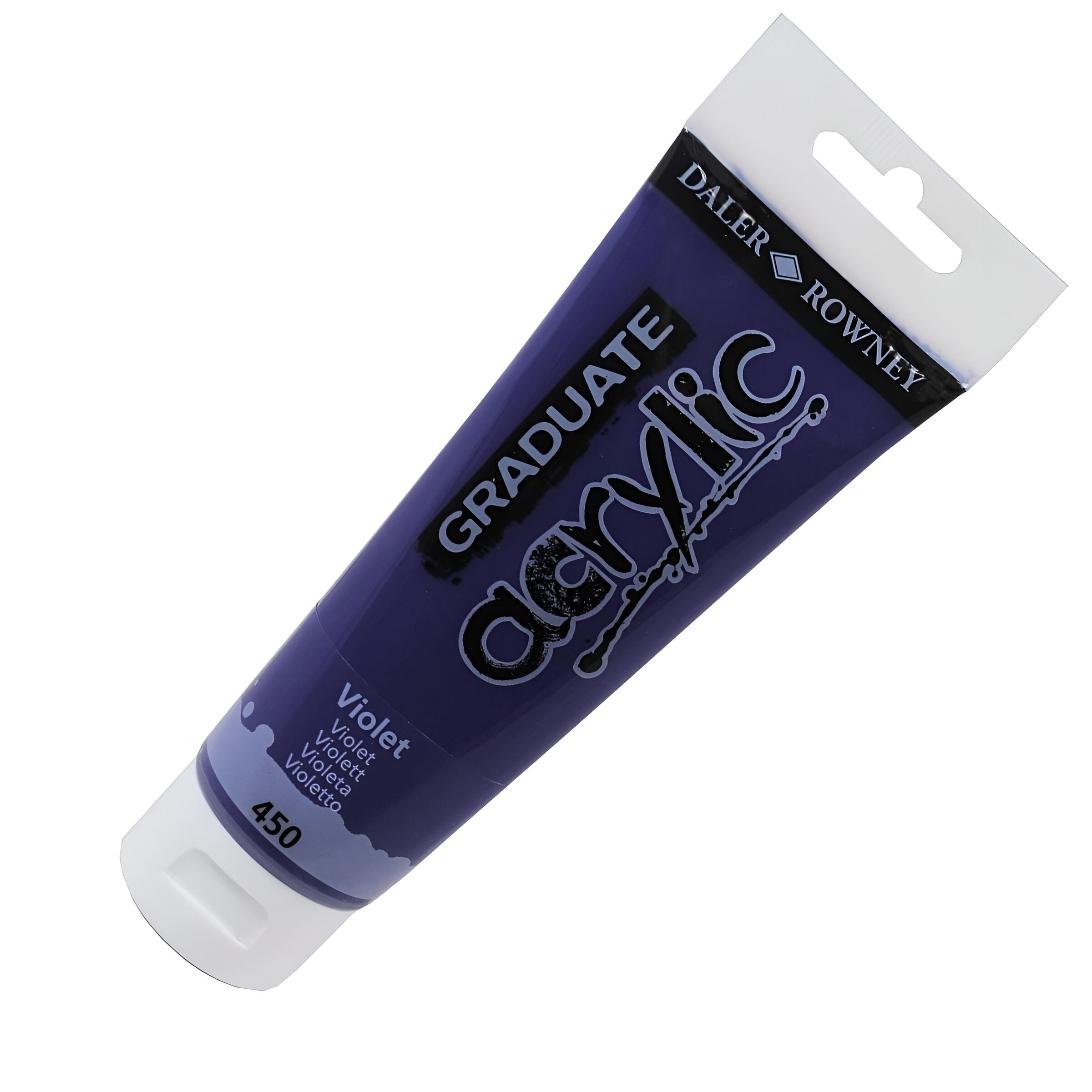 Tinta Acrílica Graduate 120ml Daler & Rowney - 450 Violet