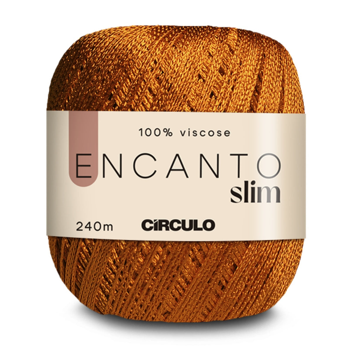 Linha Encanto Slim Viscose Cintilante Crochê Tricô Franjas Tassels 100g 240m Tex - Círculo