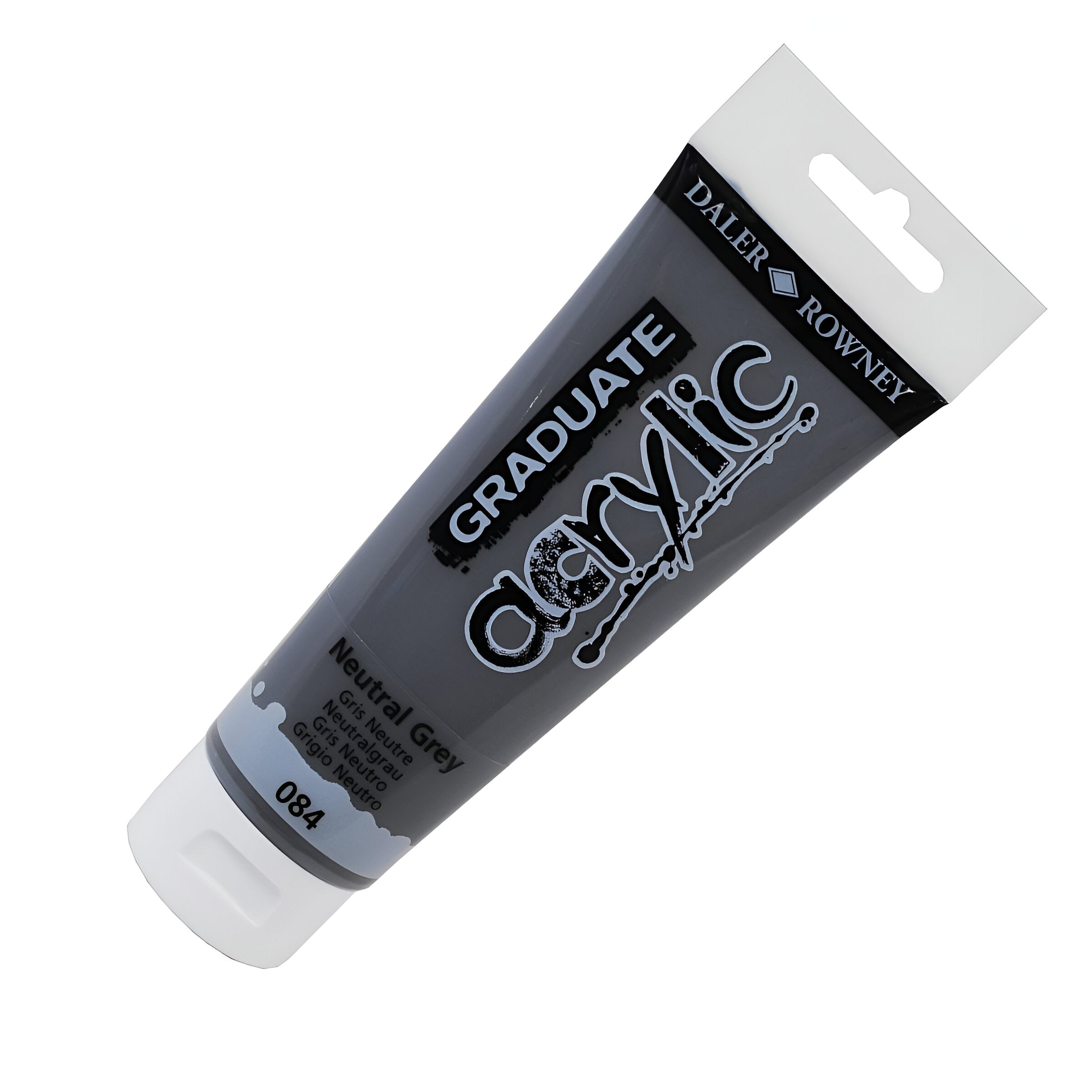 Tinta Acrílica Graduate 120ml Daler & Rowney - 084 Neutral Grey