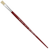 Pincel Condor 455 Chato Plano Cerda Alvejada Cabo Curto