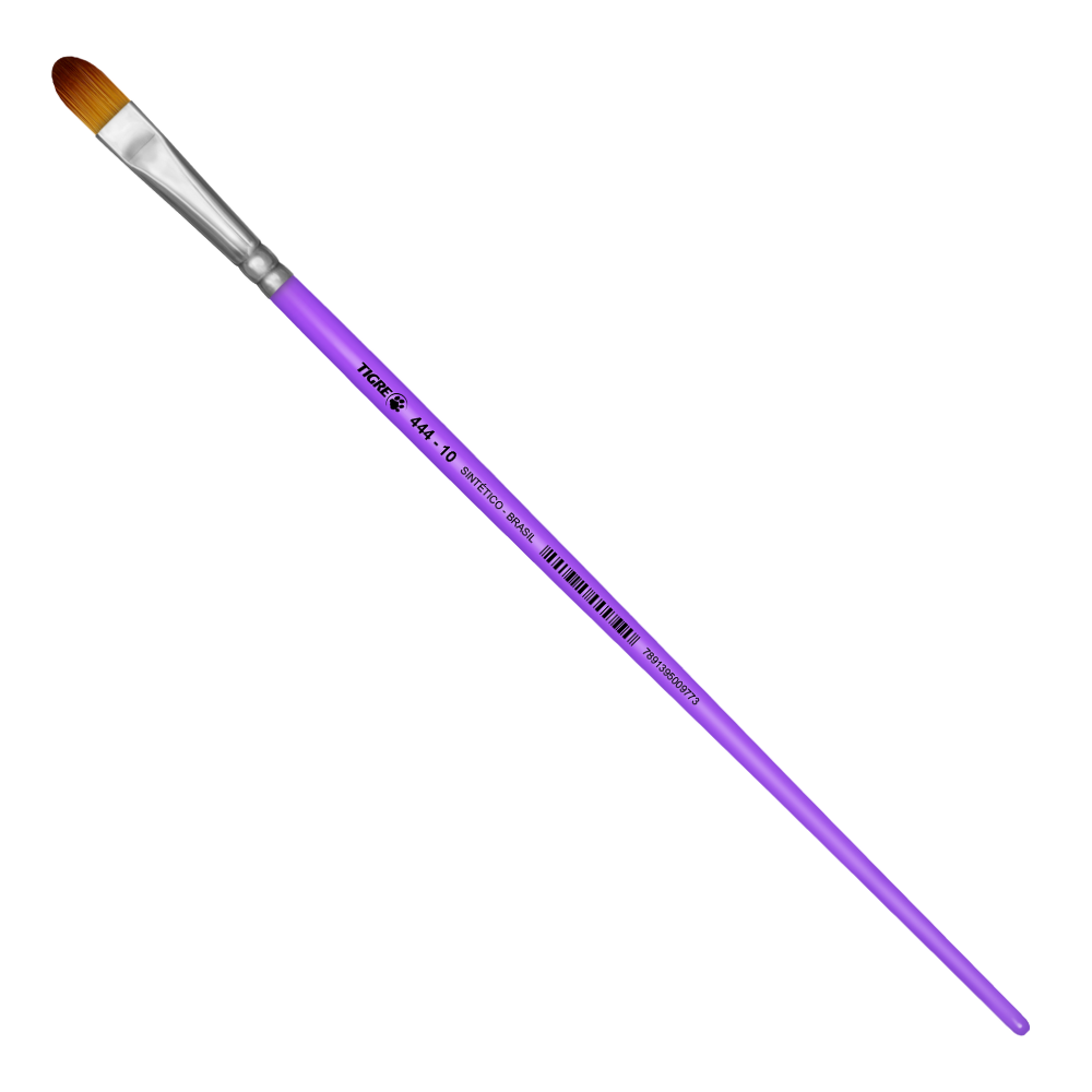 Pincel Filbert Tigre 444 Língua de Gato