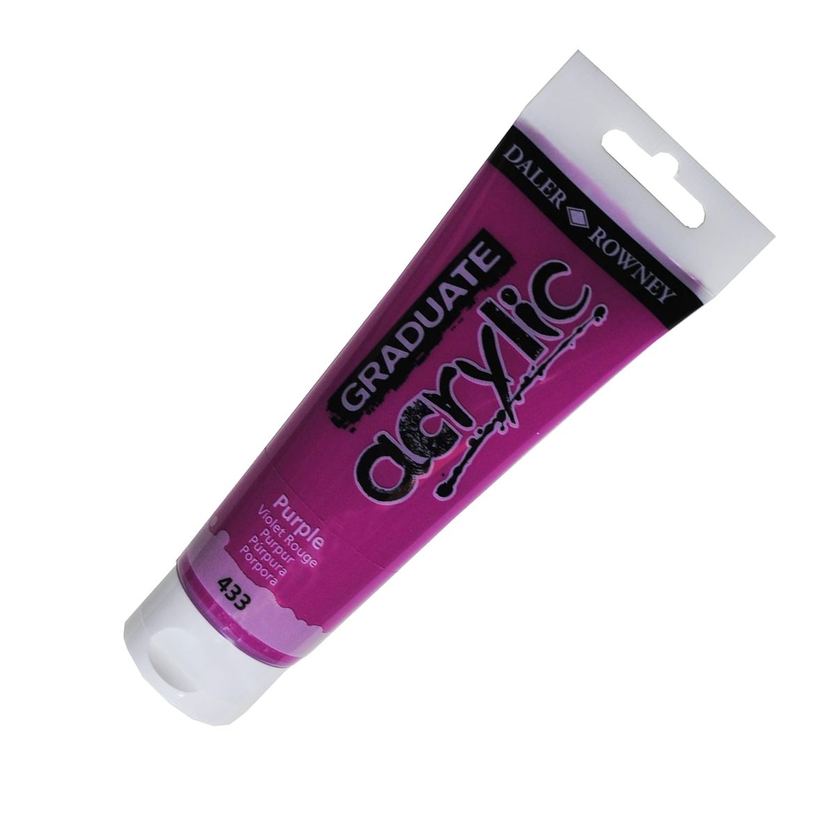 Tinta Acrílica Graduate 120ml Daler & Rowney - 433 Purple