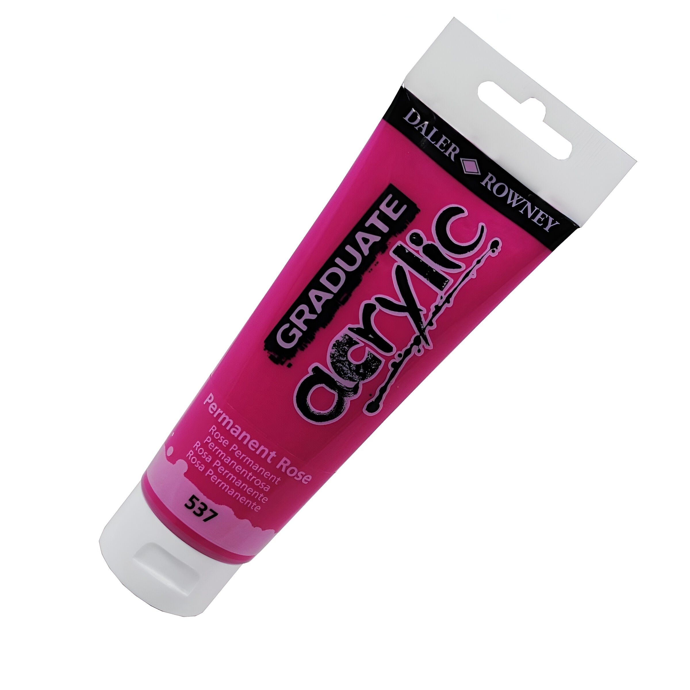 Tinta Acrílica Graduate 120ml Daler & Rowney - 537 Permanent Rose