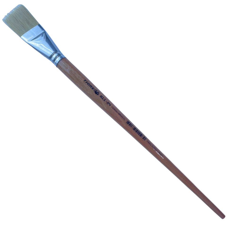 Pincel Chato Tigre 811-24 Sintético