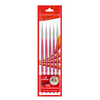 Kit Pincel Acabamento Fino Condor 596/0 Liner e Filete 5 Unidades
