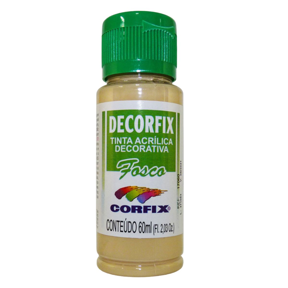 Tinta Acrílica Decorfix Corfix Fosca 60ml - 17060